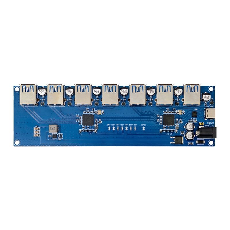 VL817 USB3.0 3.1 HUB模块 1转7口集线器 TYPE-C